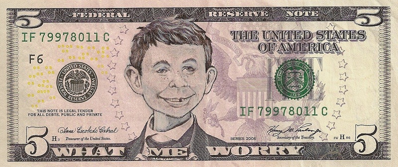 mad newman dollar bill currency cash art This Artist Transforms US Banknotes Into Hilarious Portraits