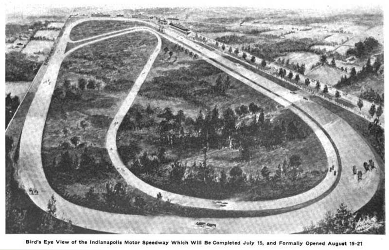 original indianapolis motor speedway 1909 before grand opening This Day In History   October 19th