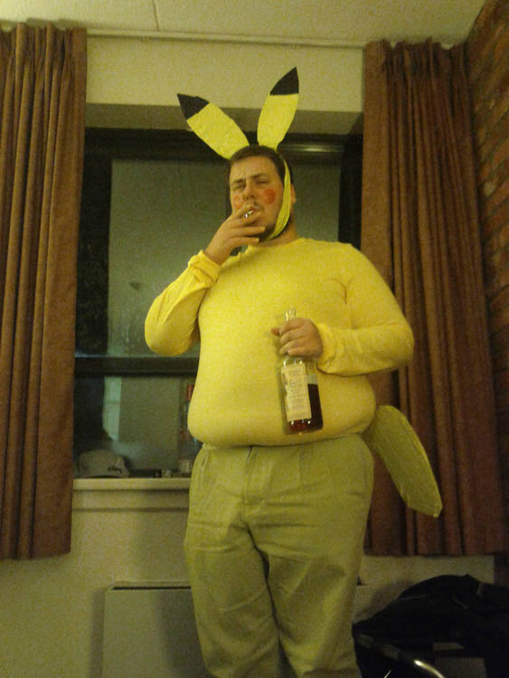 pikachu hilarious halloween costume 25 Hilarious Halloween Costumes from the Weekend