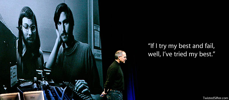 steve jobs failure quote 20 Most Inspirational Quotes by Steve Jobs