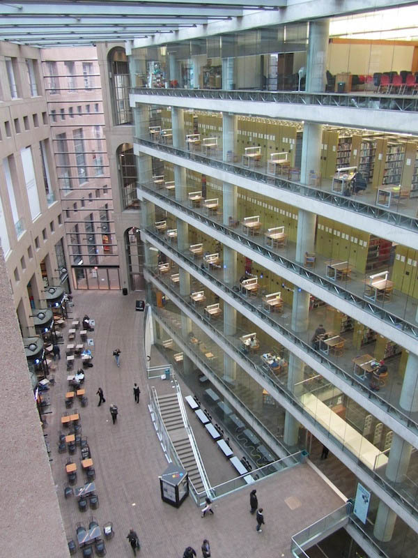 vancouver public library interior 15 Beautiful Libraries Around the World