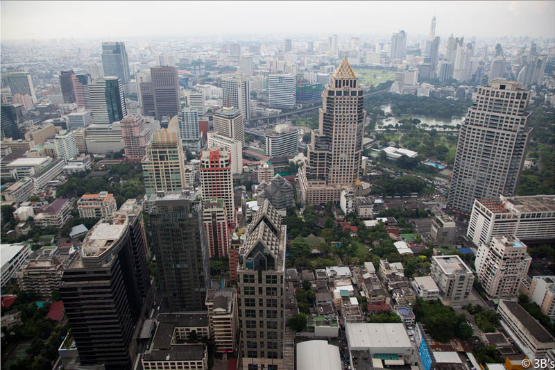 bangkok skyline aerial from above Top 25 Cities in the World with the Most High Rise Buildings