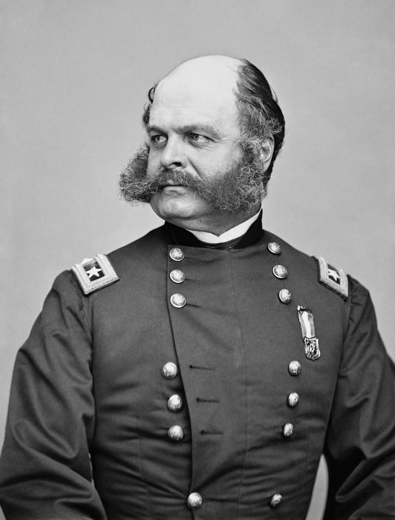 best funniest greatest mustache ever ambrose burnside mustache sideburns Picture of the Day: History's Greatest Mustache