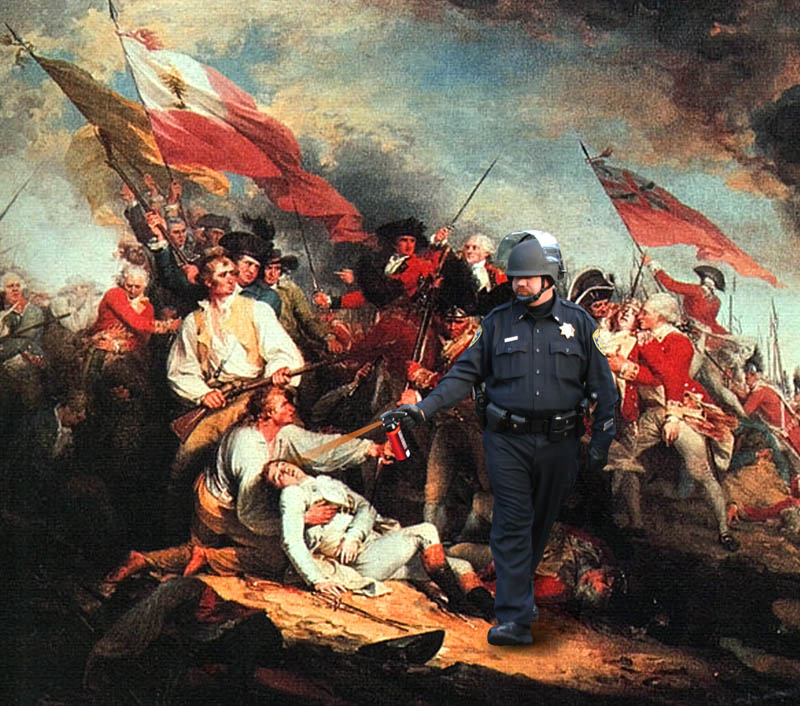 bunker hill pepper spray cop Pepper Spray All the Things: 35 Funniest Photoshops