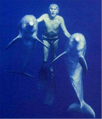 jacques mayol with dolphins This Day In History   November 23rd