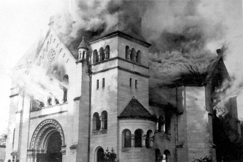 kristallnacht night of broken glass This Day In History   November 9th