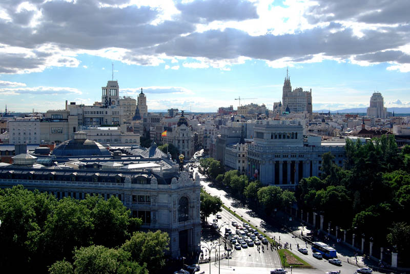 madrid skyline aerial from above Top 25 Cities in the World with the Most High Rise Buildings