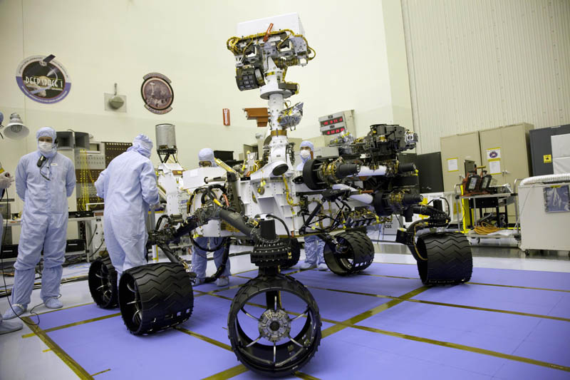 mars science laboratory rover curiosity Picture of the Day: The Mars Science Laboratory Rover Curiosity