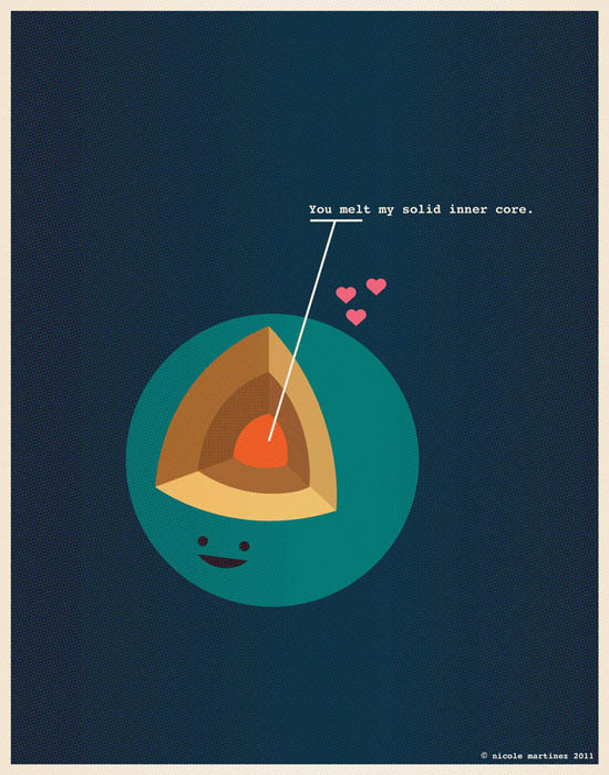 melt my inner core nerdy love poster 12 Nerdy Professions of Love