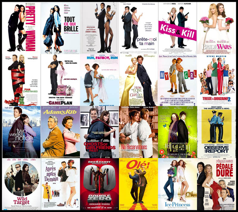 movie poster cliches themes styles back to back viewed from side 1 Storyboards from Ten Popular Films