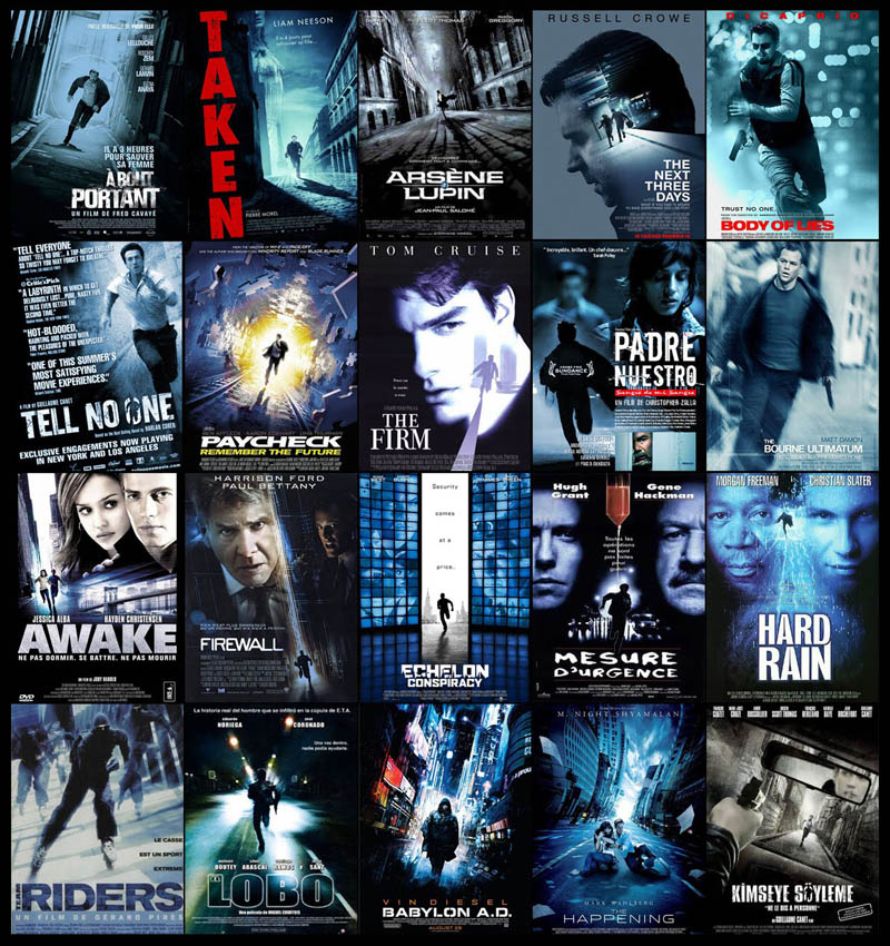 movie poster cliches themes styles back to back viewed from side 81 10 Funny Movie Poster Cliches