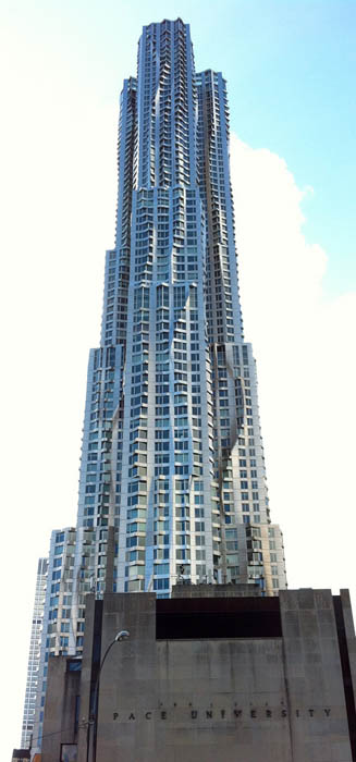 new york by gehry building manhattan new york city 1 New York by Gehry: Tallest Residential Tower in Western Hemisphere