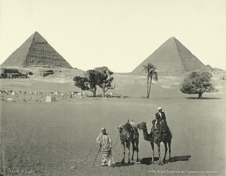 old vintage photos of egypt 1870 1875 10 Rare Photos of Egypt from the 1870s