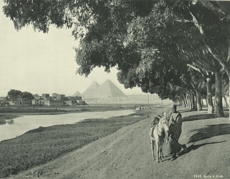 old vintage photos of egypt 1870 1875 12 Rare Photos of Egypt from the 1870s