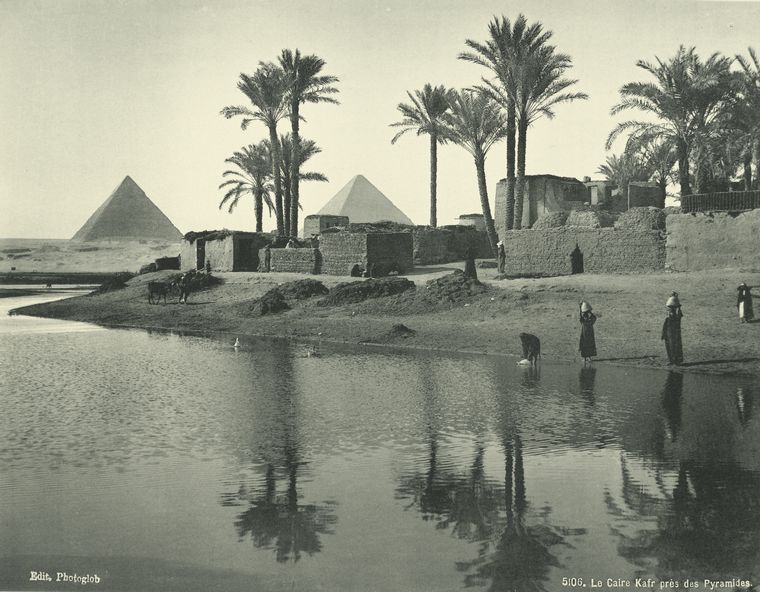 old vintage photos of egypt 1870 1875 13 Rare Photos of Egypt from the 1870s