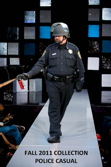 police casual fashion show pepper spray cop Pepper Spray All the Things: 35 Funniest Photoshops