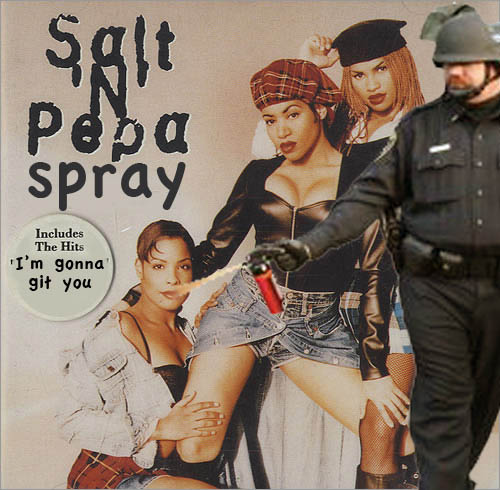 saltnpepa pepper spray cop Pepper Spray All the Things: 35 Funniest Photoshops