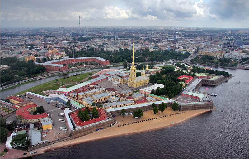 st petersburg skyline aerial from above Top 25 Cities in the World with the Most High Rise Buildings