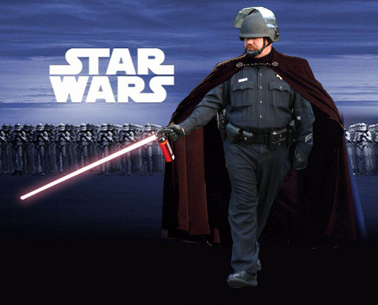 star wars pepper spray cop Pepper Spray All the Things: 35 Funniest Photoshops