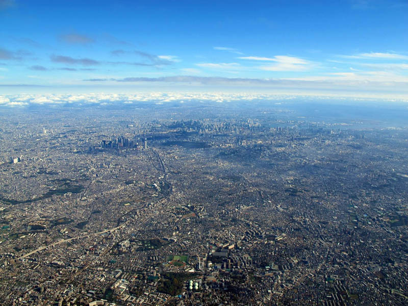 tokyo japan aerial from above skyline Picture of the Day: Tokyo Metropolis from Above