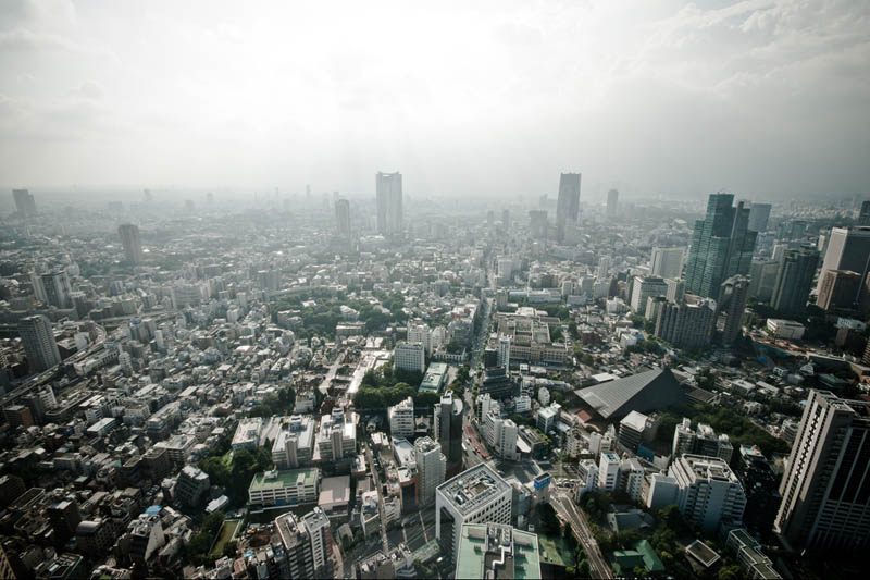 tokyo skyline aerial from above Top 25 Cities in the World with the Most High Rise Buildings
