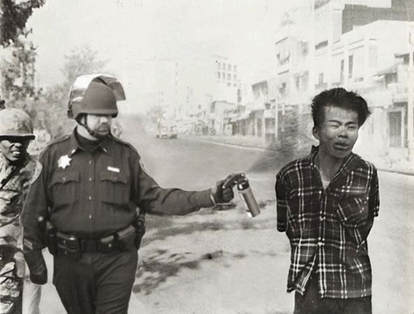 vietnam pepper spray cop Pepper Spray All the Things: 35 Funniest Photoshops