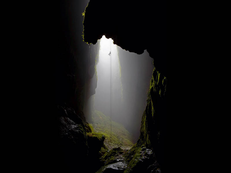 caving spleunking long descent Picture of the Day: The Great Descent
