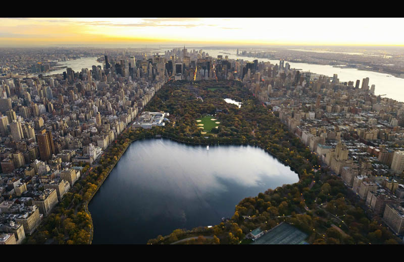 central park new york city from above aerial view Picture of the Day: Central Park from Above