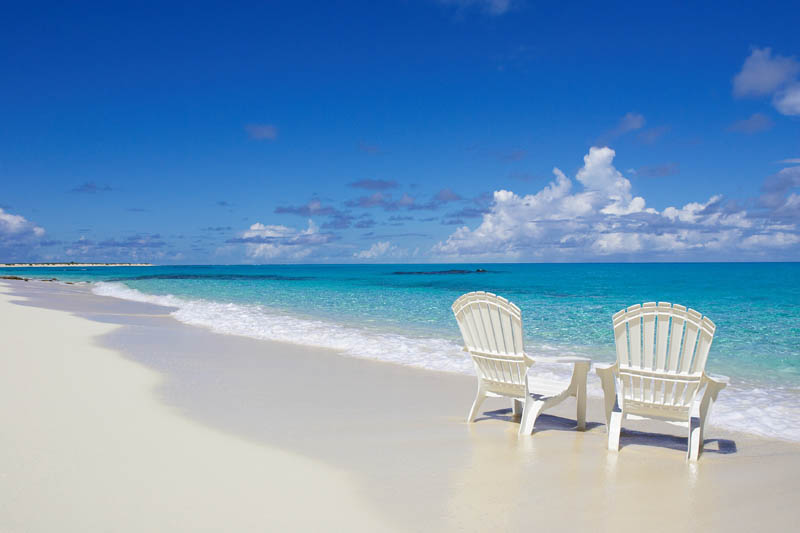 chairs on the beach turks and caicos The Beaches and Resorts of Turks and Caicos [40 photos]