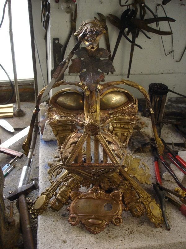darth vader made from scrap junk bellino alain 8 Darth Vader Mask Made from Scrap Metal
