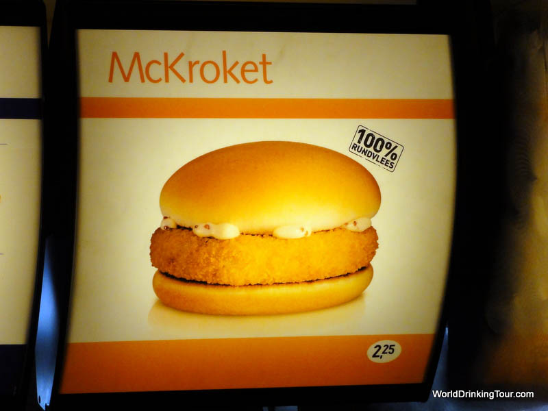 mcdonalds mckroket netherlands 29 Exotic McDonalds Dishes Around the World