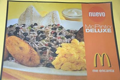 mcdonalds mcpinto costa rica 29 Exotic McDonalds Dishes Around the World