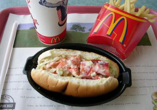 mclobster mcdonalds canada 29 Exotic McDonalds Dishes Around the World