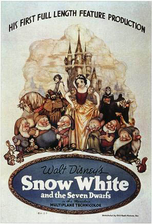 snow white 1937 movie poster original This Day In History   December 21st