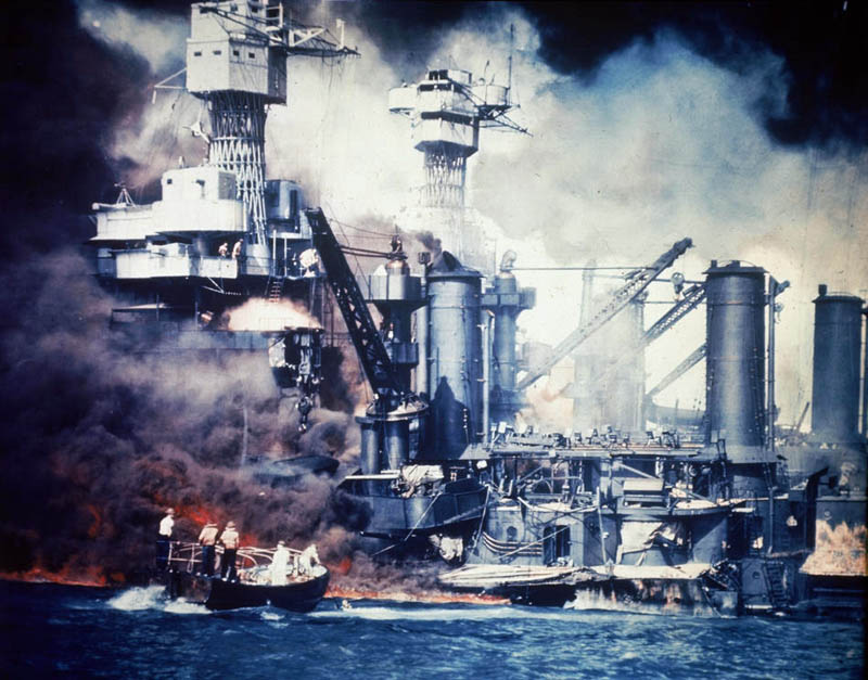 uss west virginia pearl harbor This Day In History   December 7th