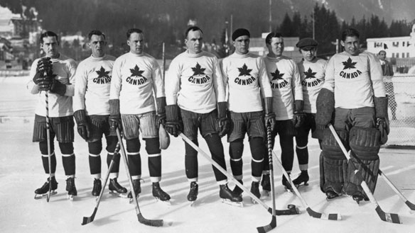 1924 winter olympics team canada hockey first gold medal This Day In History   January 25th