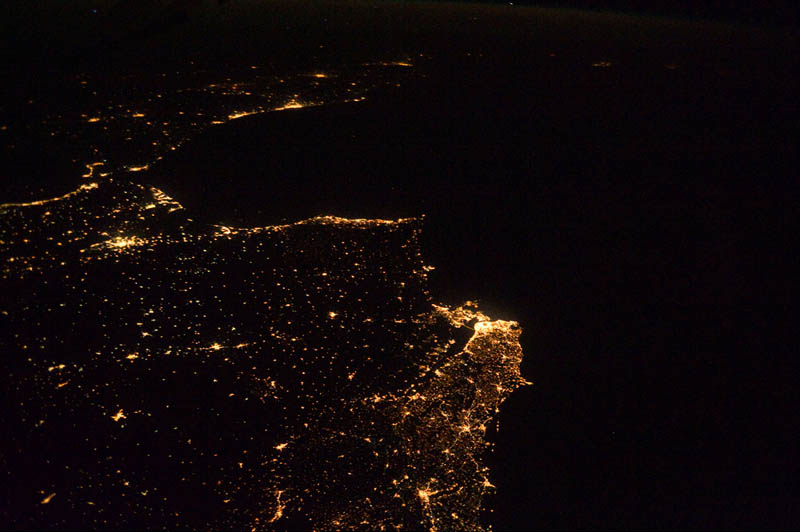 atlantic coast of europe into africa at night from space Earth at Night: 30 Photos from Space 