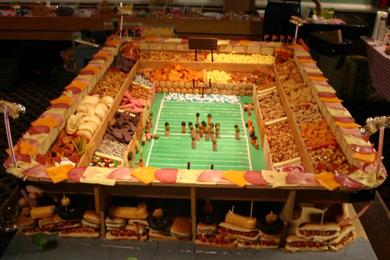 biggest snack stadium 1 Cross Sections of Sandwiches by Jon Chonko
