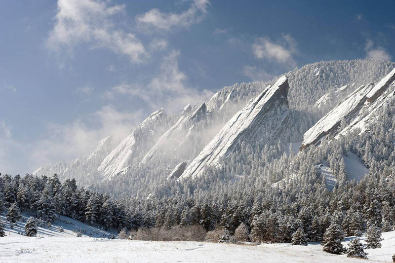 flatirons boulder colorado Picture of the Day: The Mighty Flatirons of Boulder, Colorado