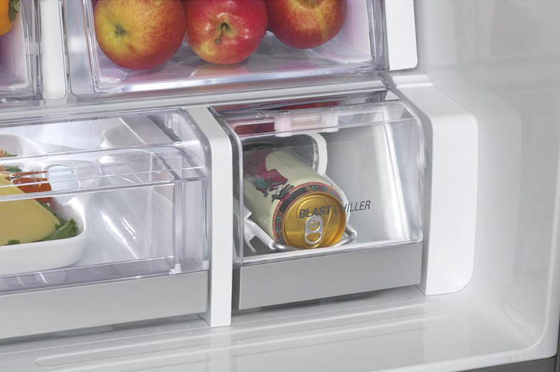 lg fridge that cools beer drinks quickly LG Showcases Fridge that can Chill a Beer in under 5 Minutes