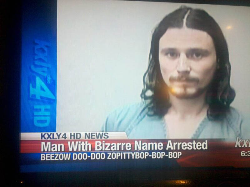 man with bizarre name arrested The Shirk Report   Volume 144