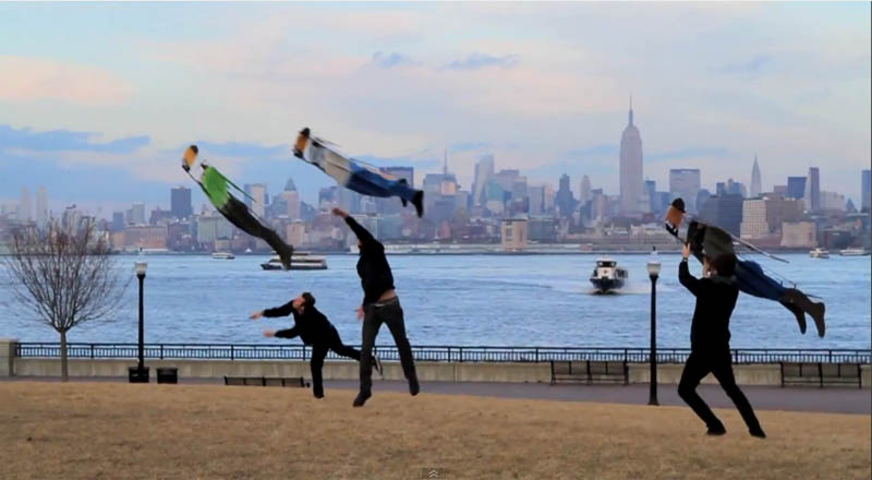 people flying in new york city the chronical movie pr stunt 2 Clever PR Stunt Creates Illusion of People Flying in New York City