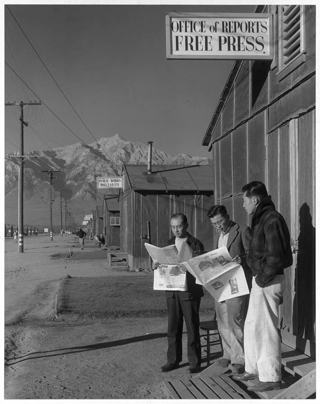 ansel adams life on japanese internment camps wwii manzanar 24 Ansel Adams Captures Life on a Japanese Internment Camp