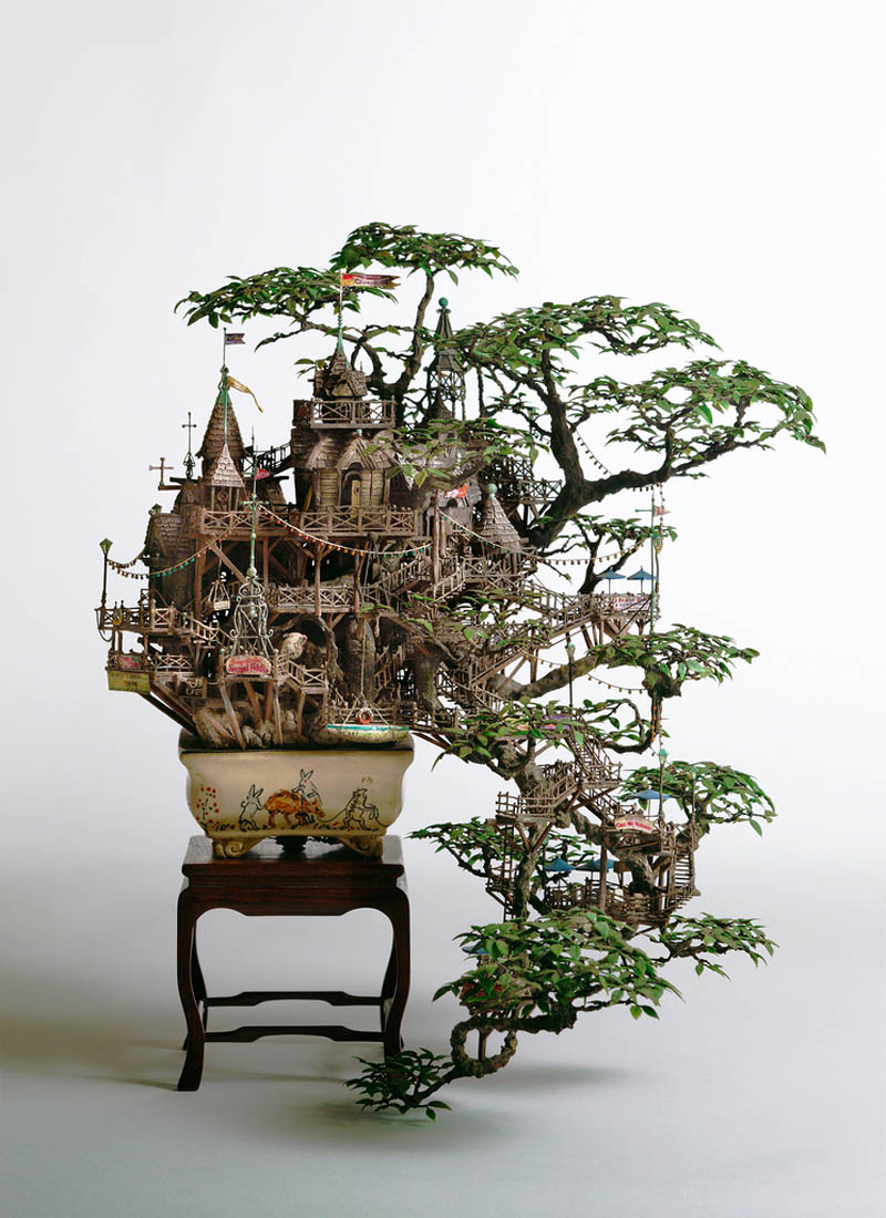 bonsai treehouse takanori aiba Picture of the Day: The Coolest Bonsai Treehouse Ever