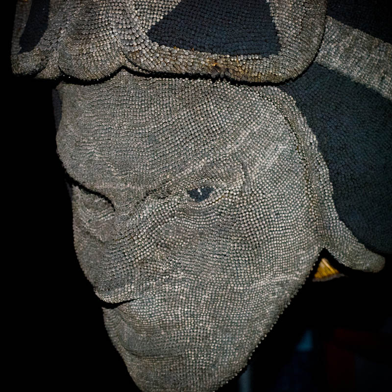 devil head sculpture made of matches set ablaze david mach 8 A Devil Sculpture Made from Matches Gets Set Ablaze