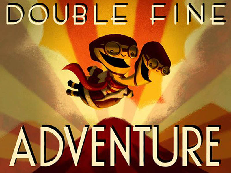 double fine adventure game kickstarter record Adventure Game Shatters Kickstarter Record, Raises a Million Dollars in a Day