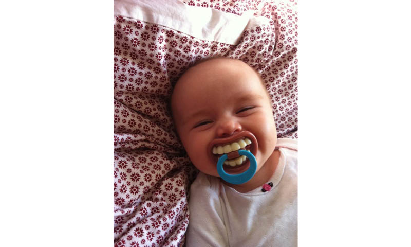 funny baby pacifier big teeth 20 Ridiculous Baby Pacifiers