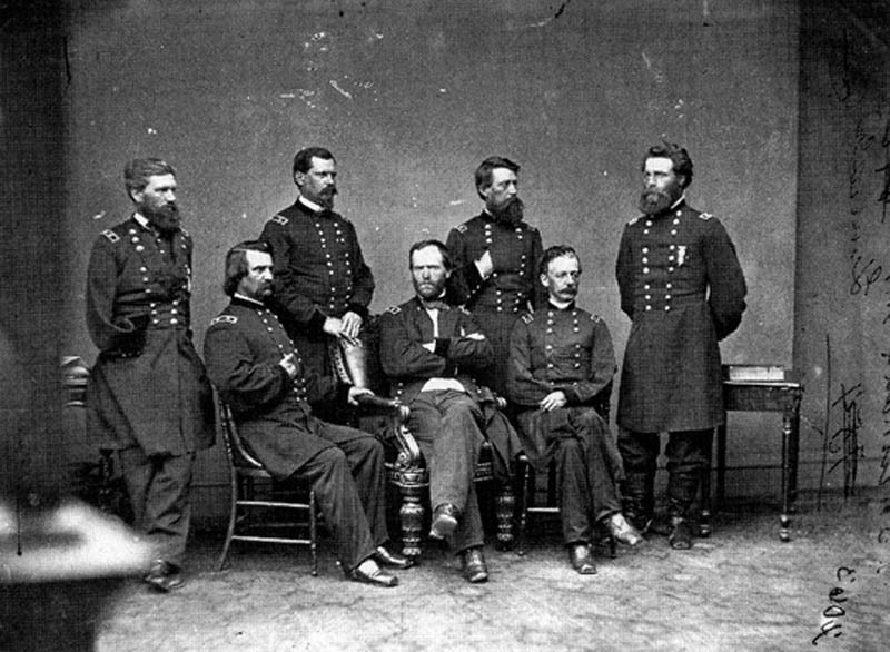 general francis p blair added to general sherman photograph 1 12 Historic Photographs That Were Manipulated
