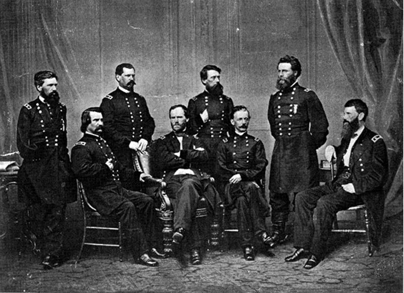 general francis p blair added to general sherman photograph 2 12 Historic Photographs That Were Manipulated