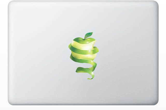 apple macbook decal sticker 50 Creative MacBook Decals and Stickers